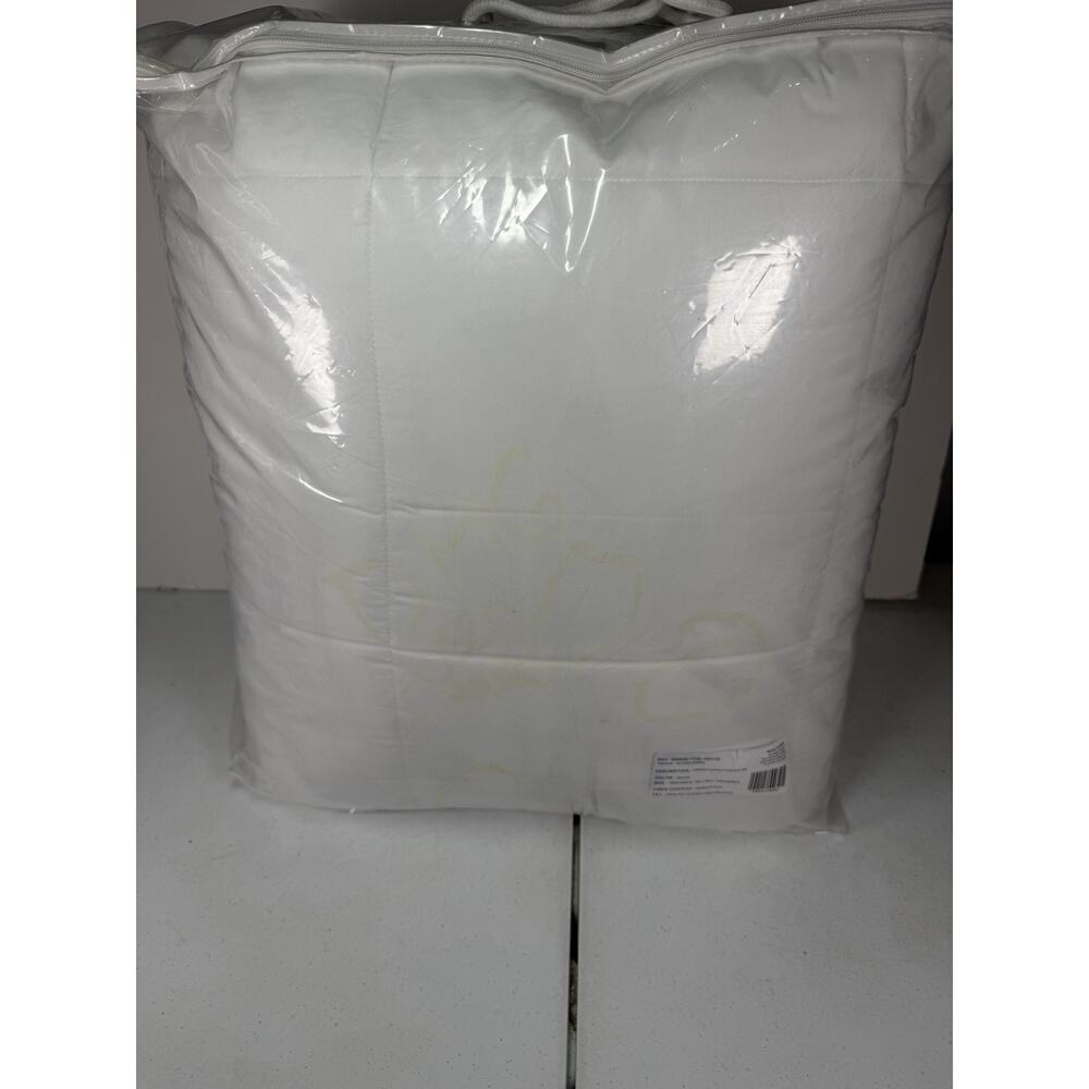 The Company Store Compay Cotton Classic Cool Cotton Percale Comforter WhiteT/TXL